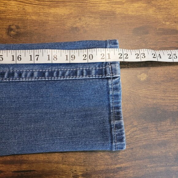 Miss Me Jeans 27 Low Rise Capri Button Flap Ripped Embellished Fray Western - Picture 9 of 11